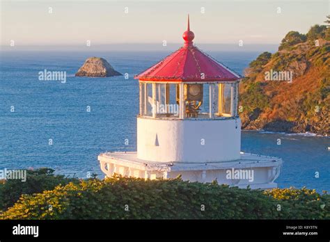 USA, California, Trinidad Lighthouse Stock Photo - Alamy