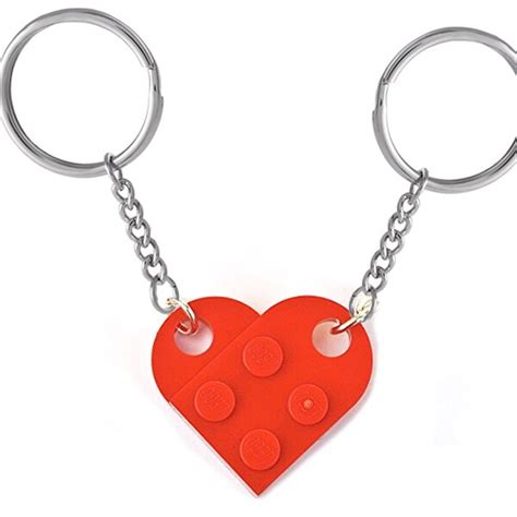 Lego® Heart Keychain - Etsy