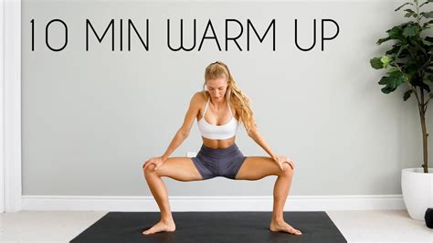 10 MIN WARM UP FOR AT HOME WORKOUTS