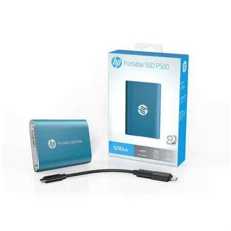 HP P500 500 GB External Solid State Drive (SSD) (Black) at Rs 4999 ...