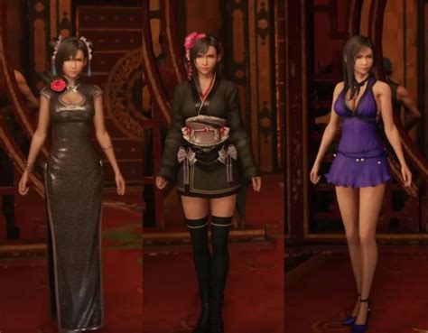 Final Fantasy 7 Remake Choose Mature, Sporty, Or Exotic For Tifa - GamersHeroes