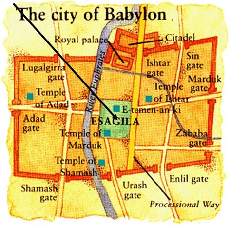 The city of Babylon | Ancient babylonia, Ancient babylon, Babylon map