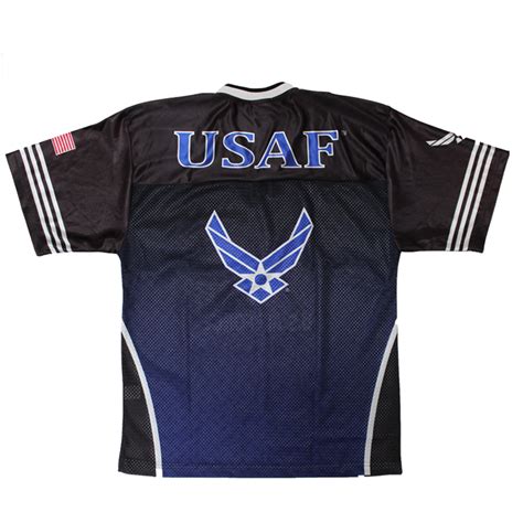 Officially Licensed - US Air Force Sublimated Football Jersey