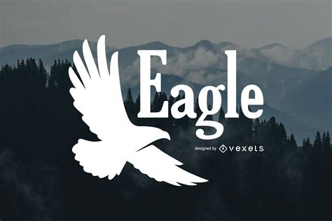 Eagle Silhouette Logo Template Vector Download