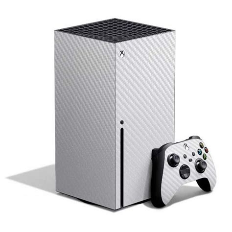 White Carbon Fiber Skin Bundle for Xbox Series X | Xbox Series X | GameStop