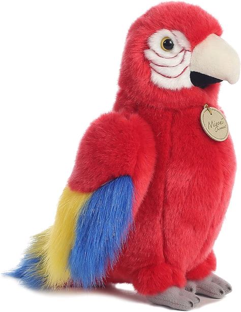 Amazon.com: Aurora® Adorable Miyoni® Macaw Parrot Stuffed Animal ...