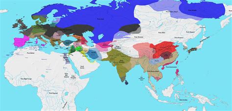 Language Map, 3000 BC. - Maps on the Web