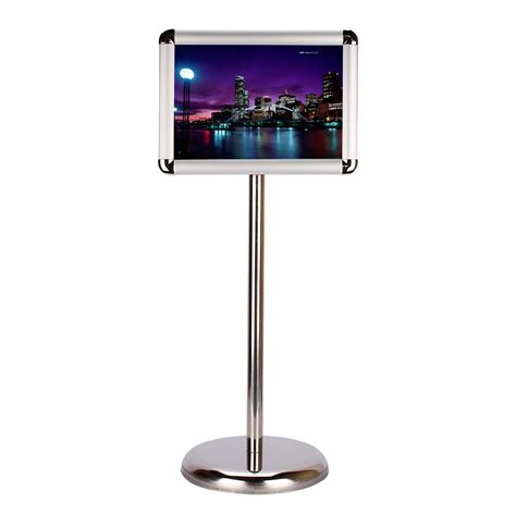 Buy A4/A3 Display Stand, Adjustable Pedestal Sign Stand Floor-Standing ...