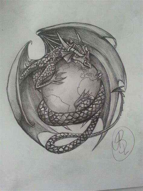 Earth Dragon Tattoo