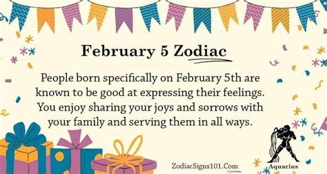 February 5 Zodiac Is Aquarius, Birthdays And Horoscope - ZodiacSigns101