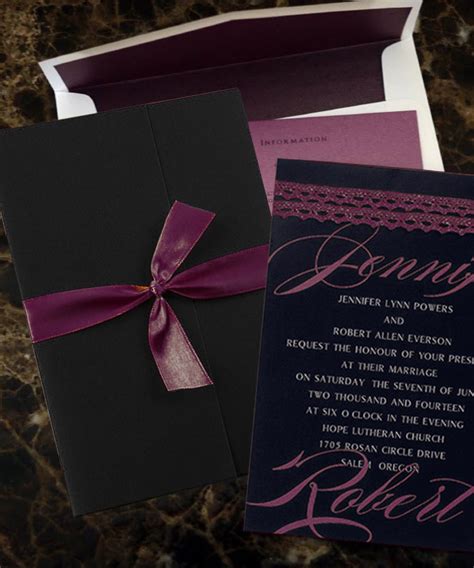 Five Most Popular Purple Wedding Color Ideas And Wedding Invitations ...