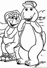 Free Printable Barney Coloring Pages For Kids sketch template