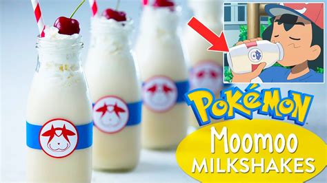 POKEMON MOOMOO MILKSHAKES - NERDY NUMMIES - YouTube