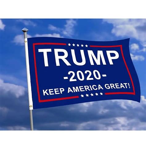 Trump 2020 Flag Double Sided Printed Donald Trump Flag Keep America ...