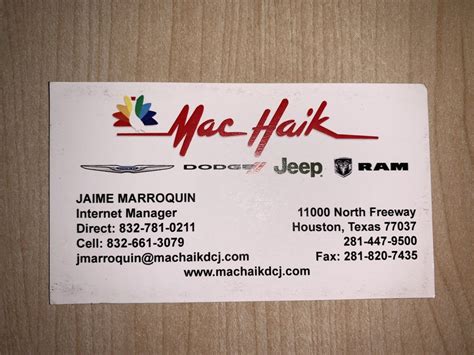 MAC HAIK DODGE CHRYSLER JEEP RAM - 60 Photos & 110 Reviews - 11000 N ...