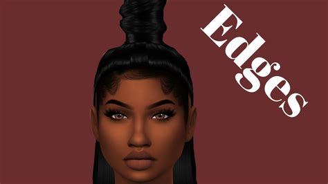 Sims 4 Cc Hair Edges