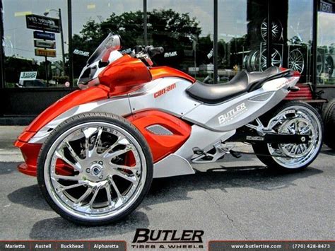 Custom Can Am Spyder http://www.route3amotorsports.com/index. Custom Trikes, Custom Motorcycles ...