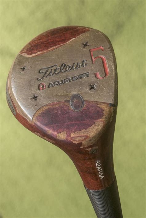 Vintage Titleist Acushnet wooden 5 wood - vintage wooden wood golf club | Golf club crafts, Best ...