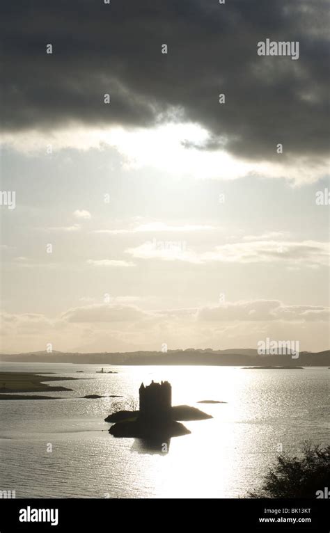 Scotland, loch linnhe castle Stock Photo - Alamy