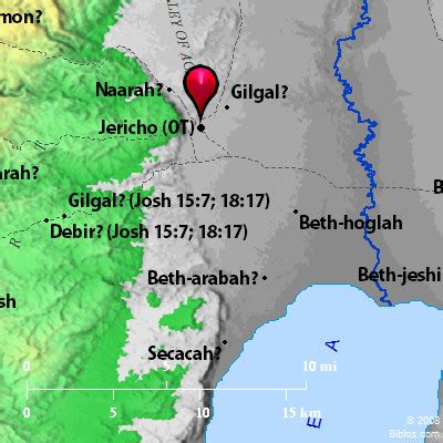 Bible Map: Jericho