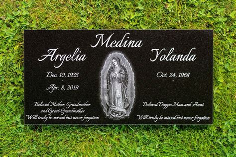 Custom Headstones 24x12x4 Personalized Headstones Headstones | Etsy in 2021 | Headstones, Custom ...