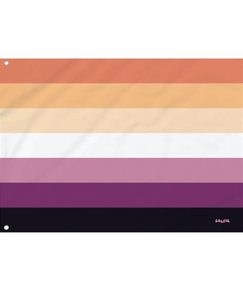 The Nonbinary Lesbian Pride Flag | Galfie