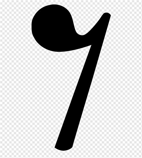 Rest Eighth note Quarter note Musical note, musical note, angle, monochrome, black png | PNGWing