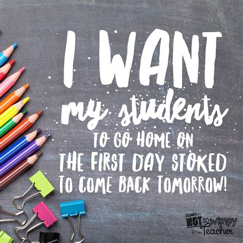 Diary of a Not So Wimpy Teacher: Should the first day of school be fun?