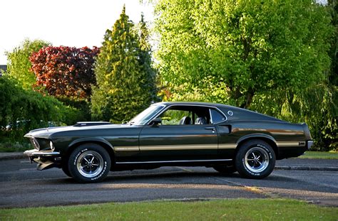 Ford Mustang Mach 1 351 4v 1969 black jade | Classic cars muscle ...