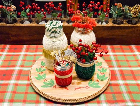 Holiday Lazy Susan Centerpiece