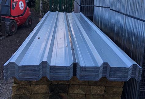 🛠 100 X 3M GALVANISED BOX PROFILE ROOF SHEETS > NEW | in Tarporley, Cheshire | Gumtree