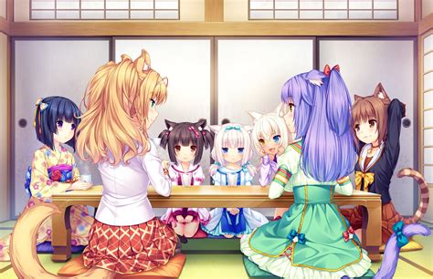 Maple (Nekopara), Chocola (Nekopara), Coconut (Nekopara), Anime, Minazuki Shigure, Azuki ...