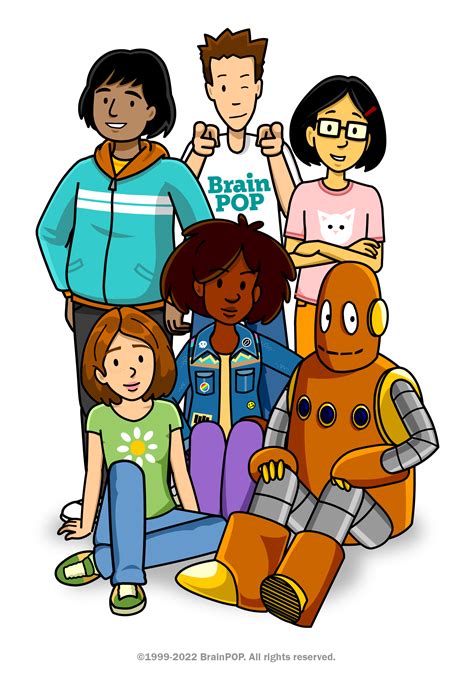 BrainPOP Characters Clip-Art | BrainPOP Educators