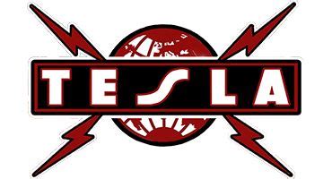 Tesla band logo | Band logos, Tesla band, Rock and roll bands