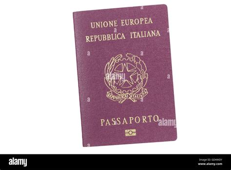 Italian passport hi-res stock photography and images - Alamy