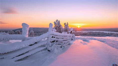 Winter Sunrise Wallpapers - Wallpaper Cave