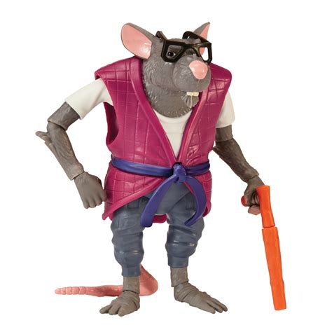 "Playmates Toys TMNT Splinter 4"" Action Figure - Movie Collector Edition - Mutant Mayhem Series ...