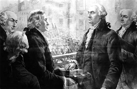 Posterazzi: George Washington N(1732-1799) First President Of The United States The Inauguration ...