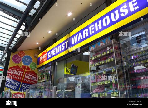 Chemist Warehouse Discount Chemist on George Street, Sydney, Australia Stock Photo - Alamy