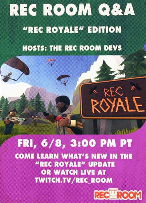 Rec Room Posters Collection : r/RecRoom