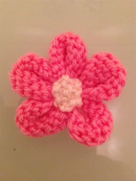 Knitted Flower Tutorial knitting project by Isobel S | LoveKnitting ...