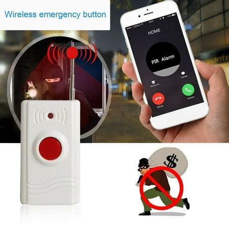 Wireless SOS Emergency Panic Button 315MHz One Key Alert Alarm Button ...