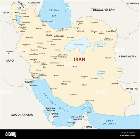 Iran Map High Resolution Stock Photography and Images - Alamy