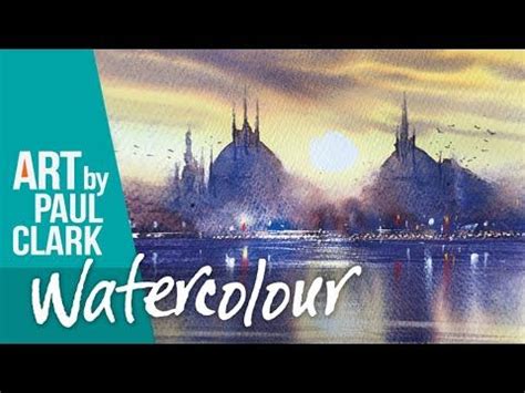 A step by step tutorial in watercolour by Paul Clark - A scene in Venice - YouTube | Art ...