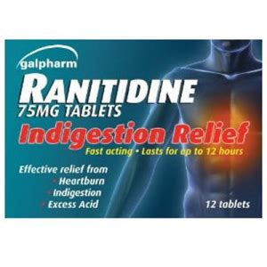 Ranitidine Indigestion Relief 75mg 12 tablets – Smart Care Pharmacy