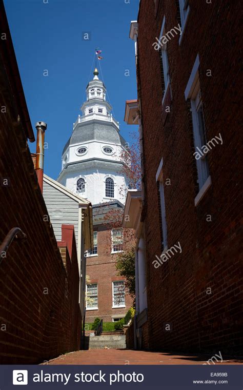 Maryland State House, Annapolis, Maryland Stock Photo - Alamy