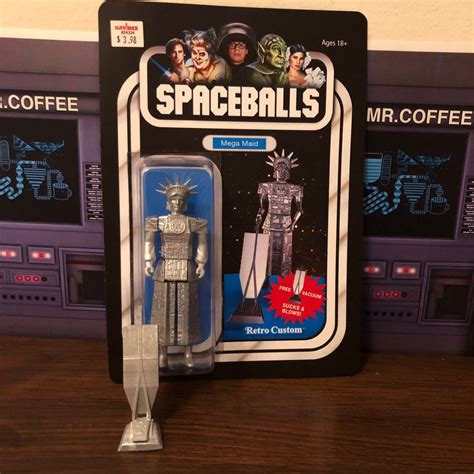 Mega Maid Spaceballs Figure in Package With Loose Vacuum - Etsy UK