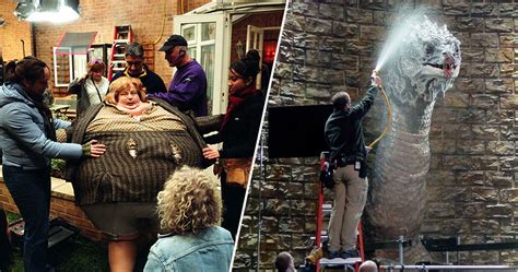 Harry Potter: 24 Behind The Scenes Photos That Totally Change The Early Movies