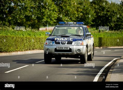 Police Car UK Stock Photo - Alamy