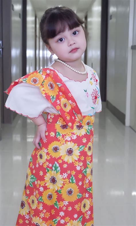 Filipiniana Baro’t Saya, Babies & Kids, Babies & Kids Fashion on Carousell